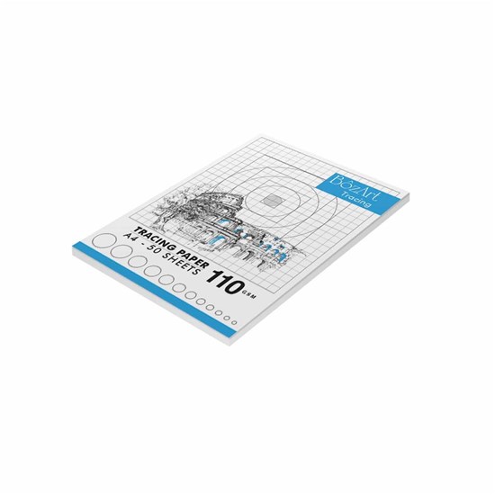 BOZART Tracing Paper Pad 110g- 50sh- A4