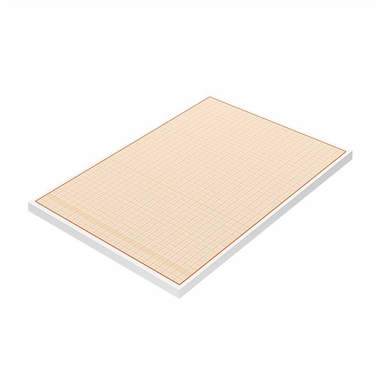 BOZART Tracing Graph sheet 70x100cm- Brown