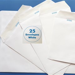 EXTEND Envelope 90g 229x324mm White P/S