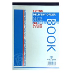 Delivery Order NCR- 3 copies of 25 sets- B5